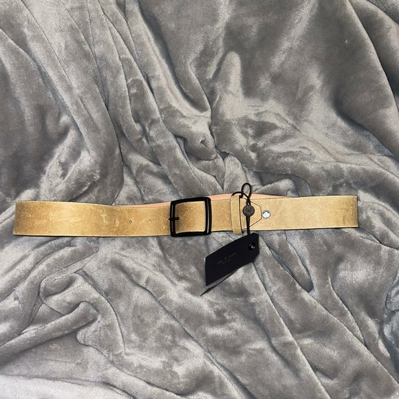 Rag & Bone Bourbon brown Rugged Belt - Picture 1 of 5
